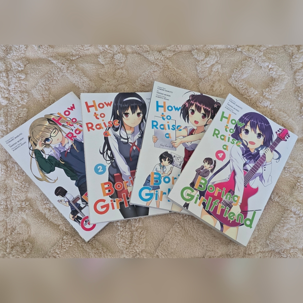 How to Raise a Boring Girlfriend Manga Set